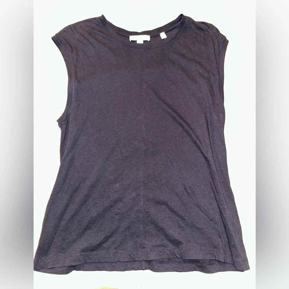 Vince Black Muscle Tee
